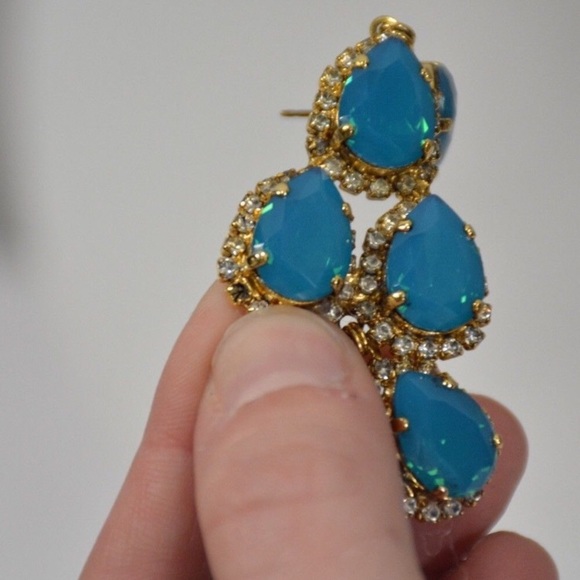 Erickson Beamon Duchess Chandelier Earrings - Picture 5 of 5